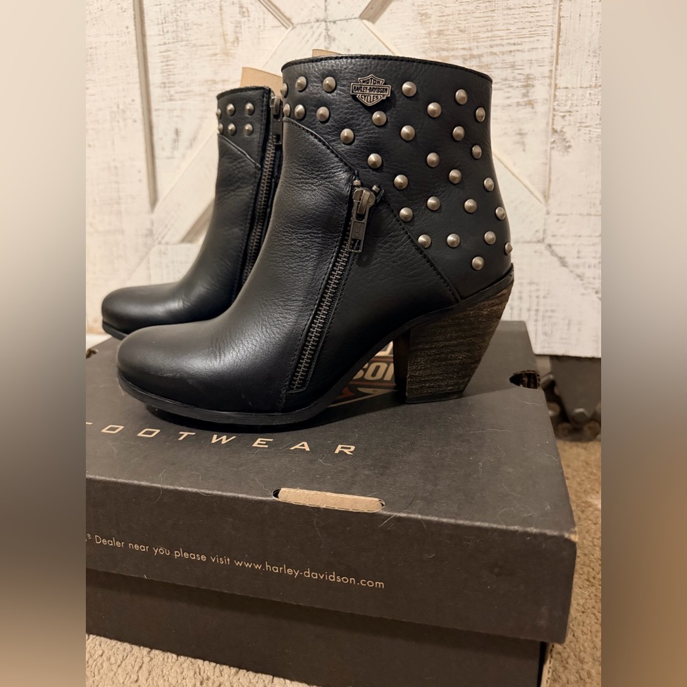 Harley-Davidson Women's Wexford Black Booties